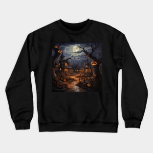 Haunted house Crewneck Sweatshirt